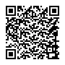 QR код за телефонен номер +14099992989