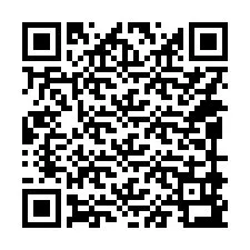 QR-код для номера телефона +14099993034