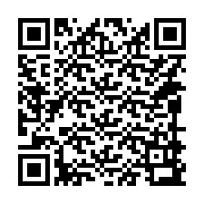 QR kód a telefonszámhoz +14099993244