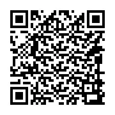 QR kód a telefonszámhoz +14099993254