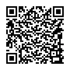 QR kód a telefonszámhoz +14099993350