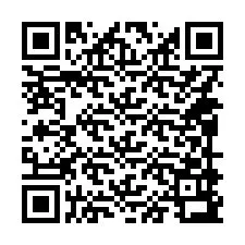 Código QR para número de teléfono +14099993376