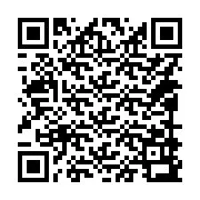 Código QR para número de teléfono +14099993389