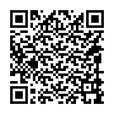 Codice QR per il numero di telefono +14099999154