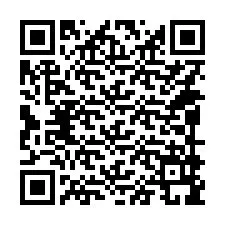 QR код за телефонен номер +14099999634