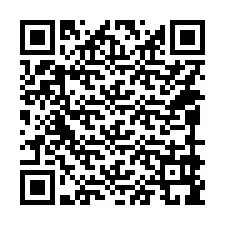 Código QR para número de teléfono +14099999804