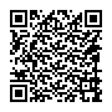 Codice QR per il numero di telefono +14099999818