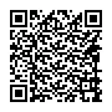 Codice QR per il numero di telefono +14099999826