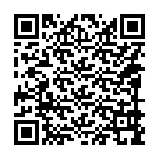 Código QR para número de teléfono +14099999828