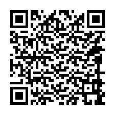 Código QR para número de teléfono +14099999848