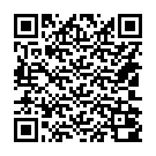 QR Code pour le numéro de téléphone +14102000007