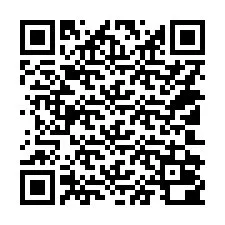 QR-код для номера телефона +14102000018