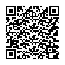 QR-koodi puhelinnumerolle +14102000020