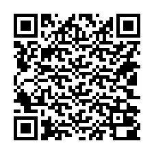 QR Code สำหรับหมายเลขโทรศัพท์ +14102000022