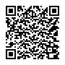 Código QR para número de teléfono +14102000024