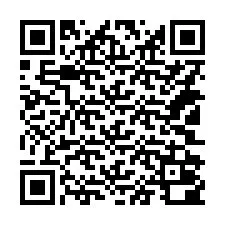 Código QR para número de teléfono +14102000035