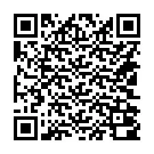 QR код за телефонен номер +14102000036