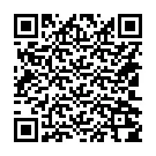 QR-code voor telefoonnummer +14102204316