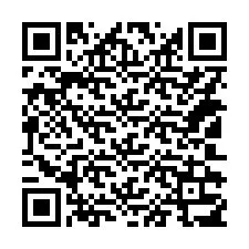 QR-koodi puhelinnumerolle +14102317015