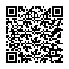 QR-koodi puhelinnumerolle +14102317081