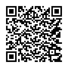 QR-koodi puhelinnumerolle +14102317393