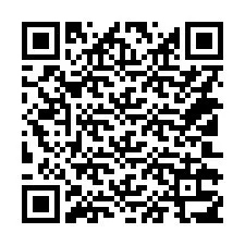 QR-koodi puhelinnumerolle +14102317819