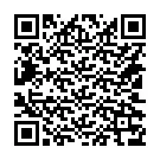 QR-koodi puhelinnumerolle +14102376286