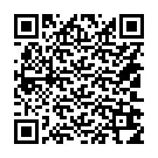 QR-code voor telefoonnummer +14102614013