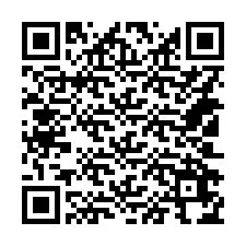 QR-code voor telefoonnummer +14102674697