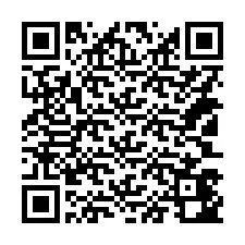 QR Code for Phone number +14103442125