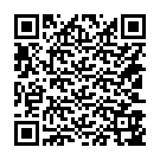 QR Code pour le numéro de téléphone +14103947192