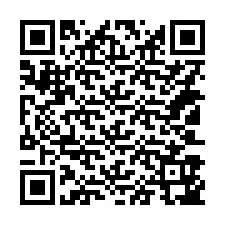 QR-код для номера телефона +14103947195