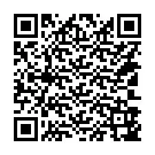 Código QR para número de teléfono +14103947204