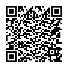 QR kód a telefonszámhoz +14103947213