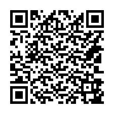 Codice QR per il numero di telefono +14103947217
