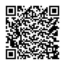 Código QR para número de teléfono +14103947229