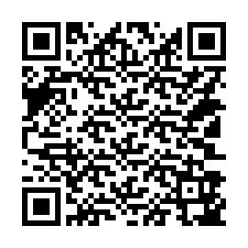 Código QR para número de teléfono +14103947234