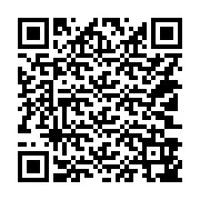 QR kód a telefonszámhoz +14103947238