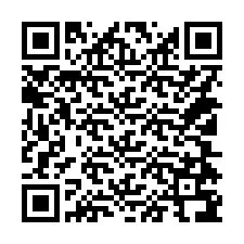 QR Code pour le numéro de téléphone +14104796129