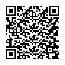 QR Code pour le numéro de téléphone +14104796133