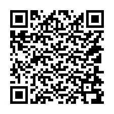 QR-code voor telefoonnummer +14104796148