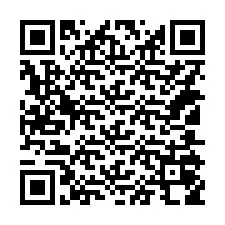 QR-koodi puhelinnumerolle +14105058885