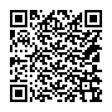 QR-code voor telefoonnummer +14105364205