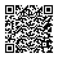 QR Code pour le numéro de téléphone +14105674823