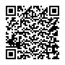 QR код за телефонен номер +14105674858