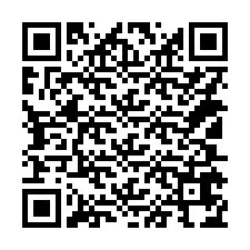 Codice QR per il numero di telefono +14105674861