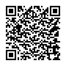 Kode QR untuk nomor Telepon +14105674884