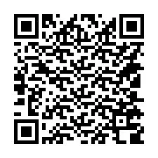 QR-Code für Telefonnummer +14105708992