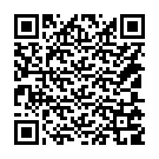 Código QR para número de teléfono +14105709001