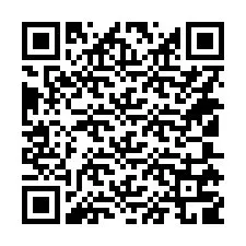 QR-koodi puhelinnumerolle +14105709002